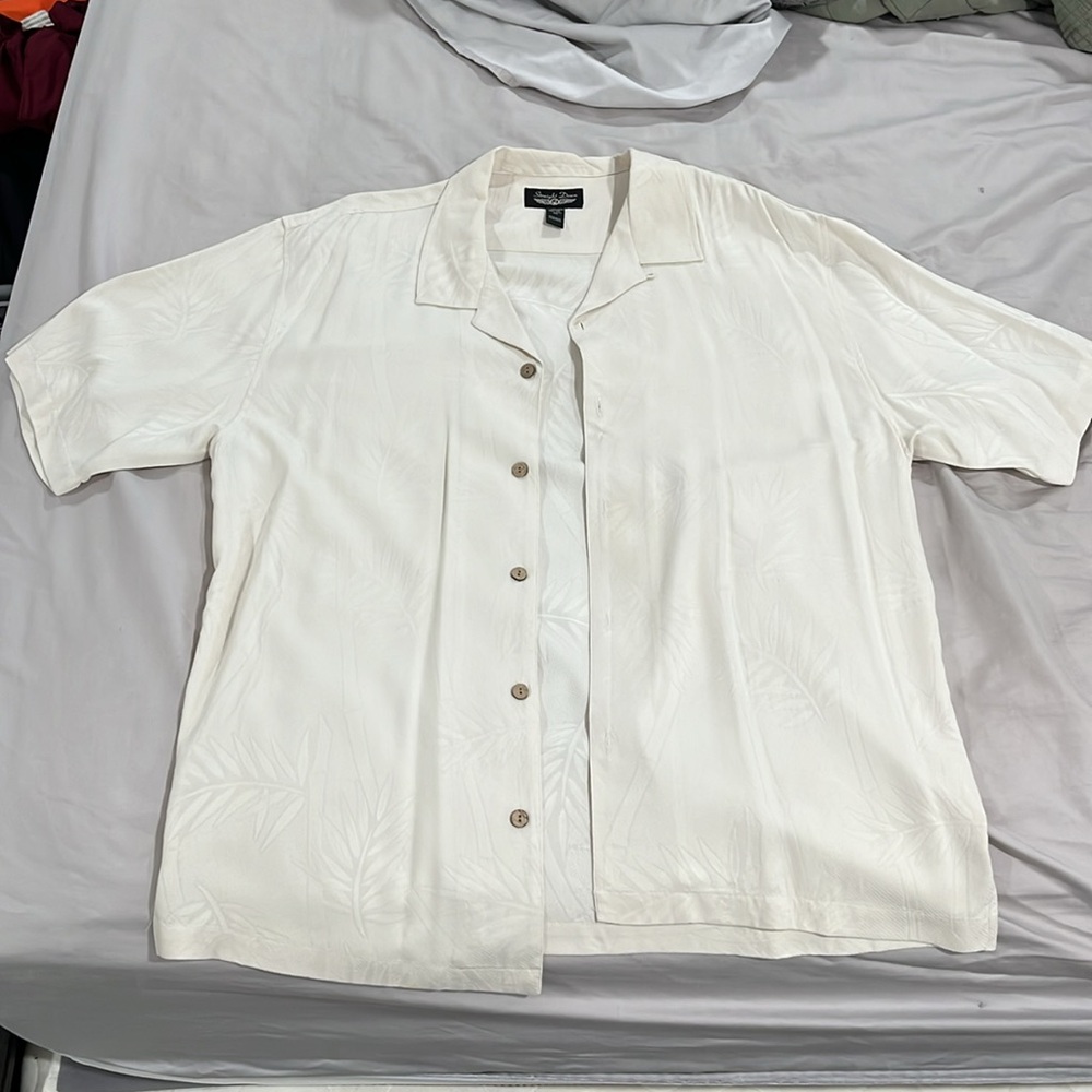 Men’s Silk Aloha Shirt- XXL